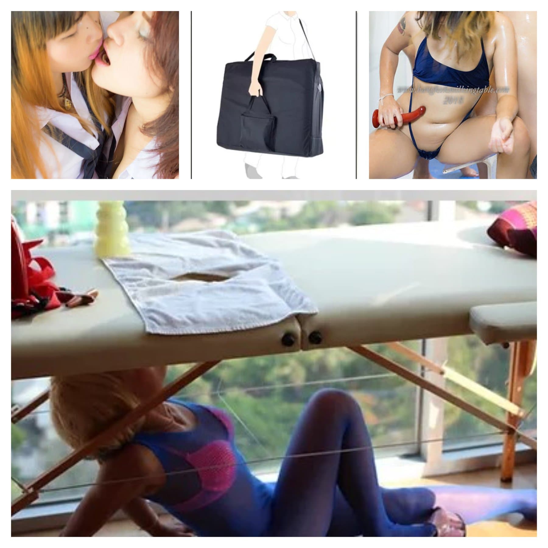 Mai & Nong's Milking Table escort in Bangkok